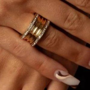 Nevaeh Ring - LUCA STONE RING - GOLD